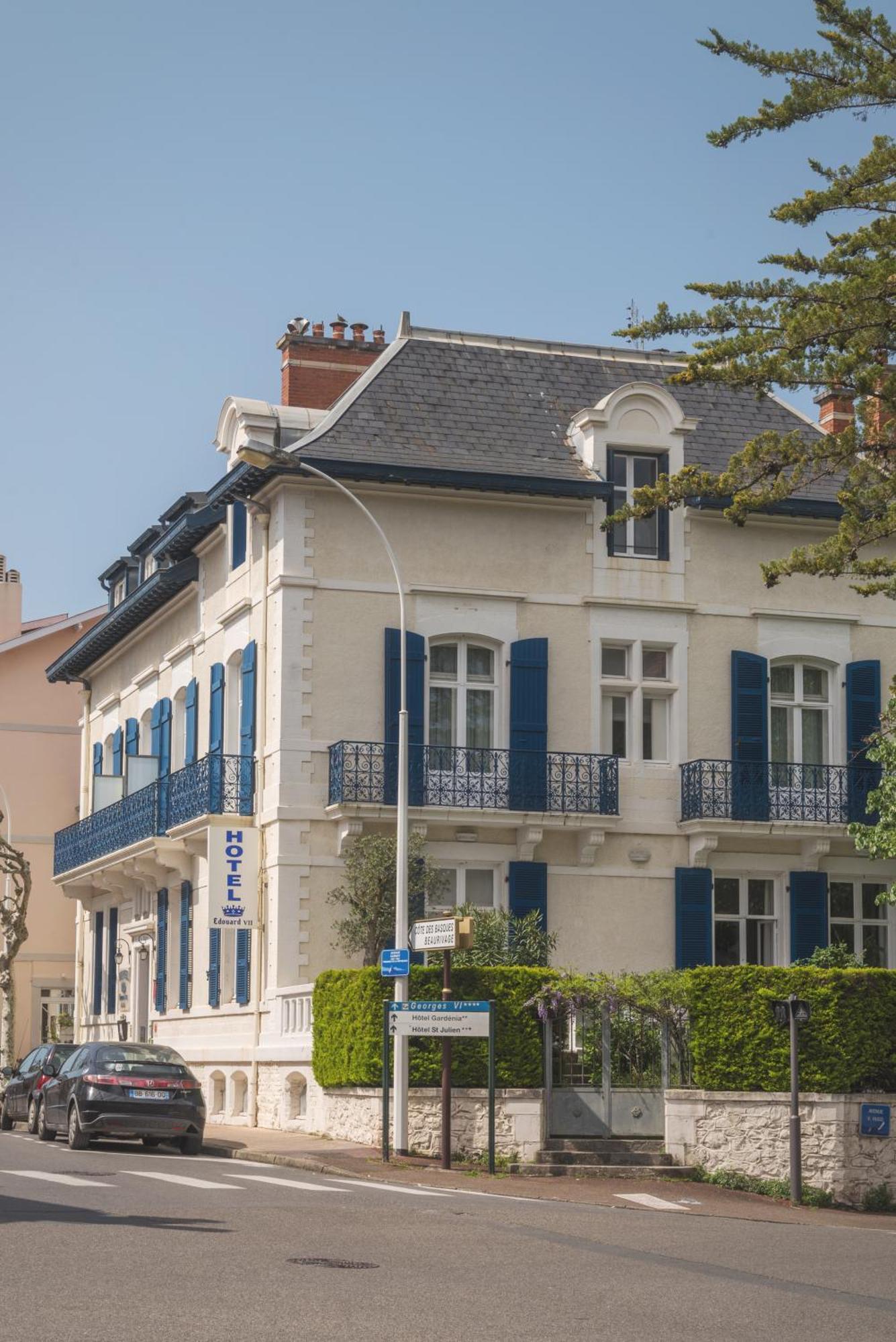 Hotel Edouard VII Биариц Екстериор снимка
